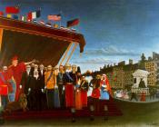 亨利 卢梭 : The Representatives of Foreign Powers Coming to Salute the Republic as a Sign of Peace